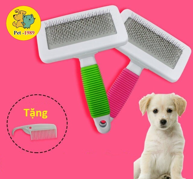 Lược chải lông cao cấp cho chó mèo pet-1989