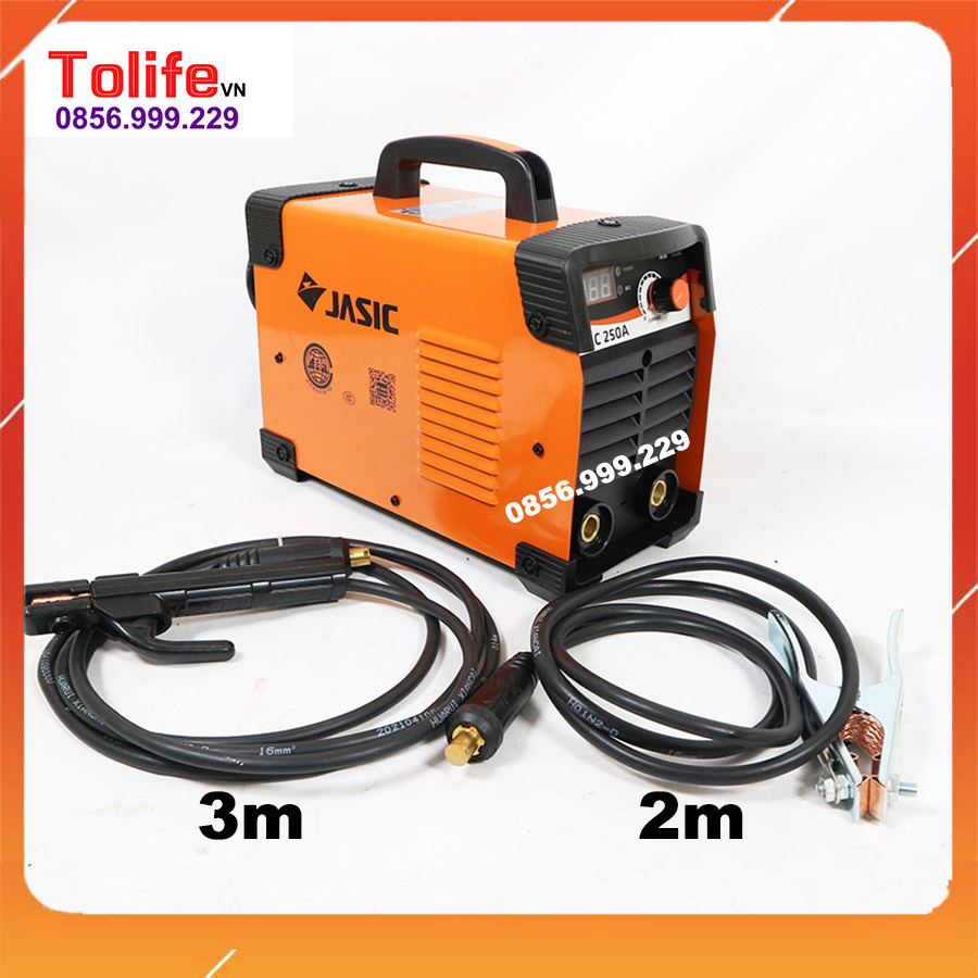 Máy hàn JASIC 250A, Hàn que 2.5 - 4.0mm ,Bảo hành 1 năm, máy hàn điện tử, máy hàn que, máy hàn mini, JASIC