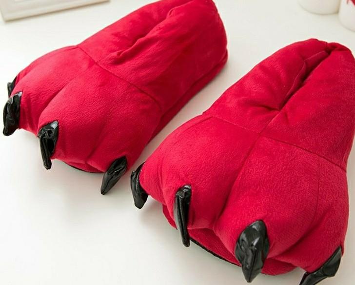 [HCM]Dép thú móng vuốt đỏ cho bé 3-12 tuổi