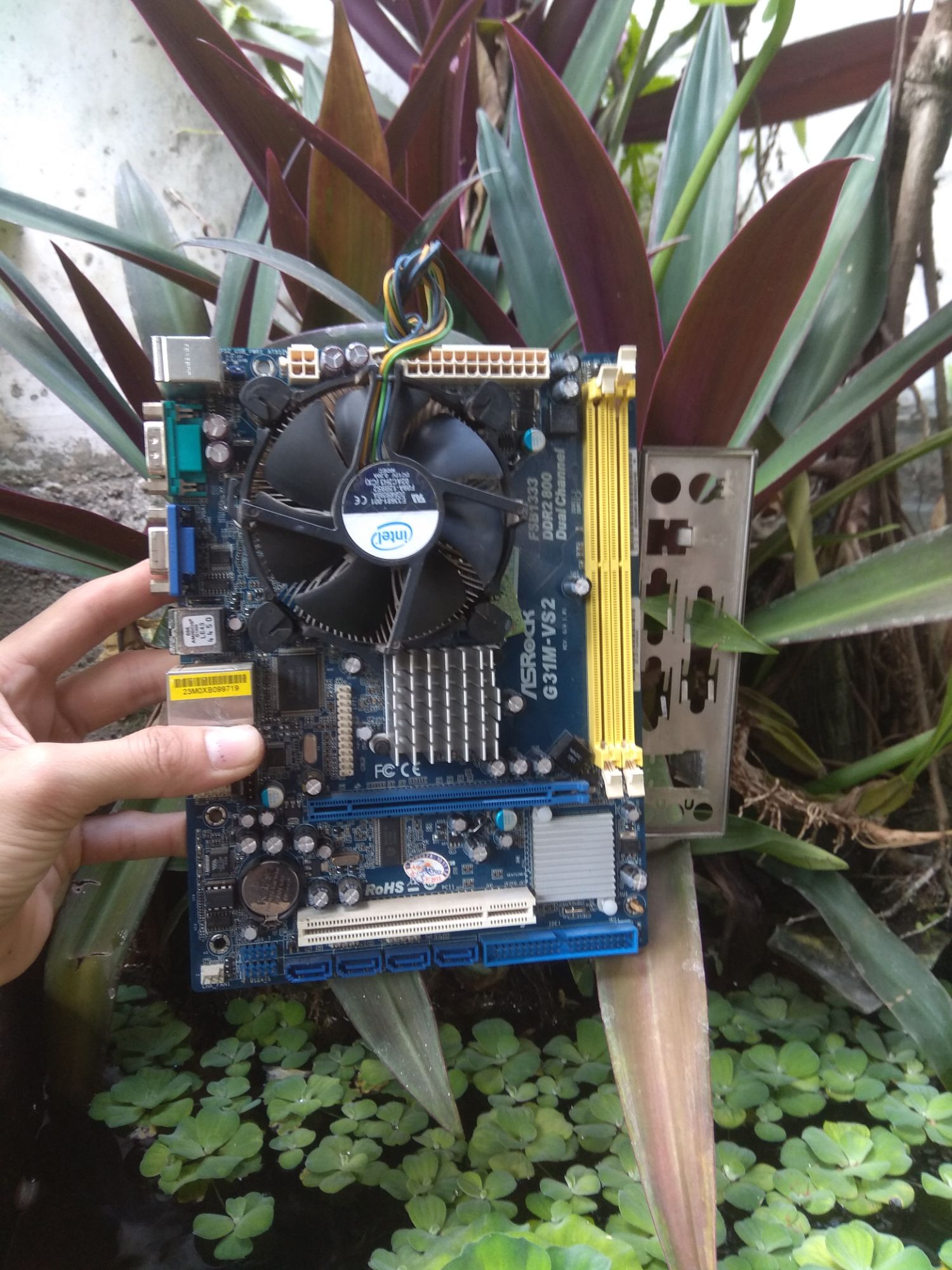 Combo Main G31 + CPU Dual Core Tặng Fan - Hỗ Trợ Ram DDR2 - Nhiều Hãng Hàng Tháo Máy