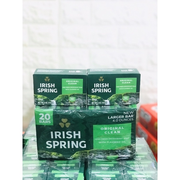 10 cục xà bông cục irish spring