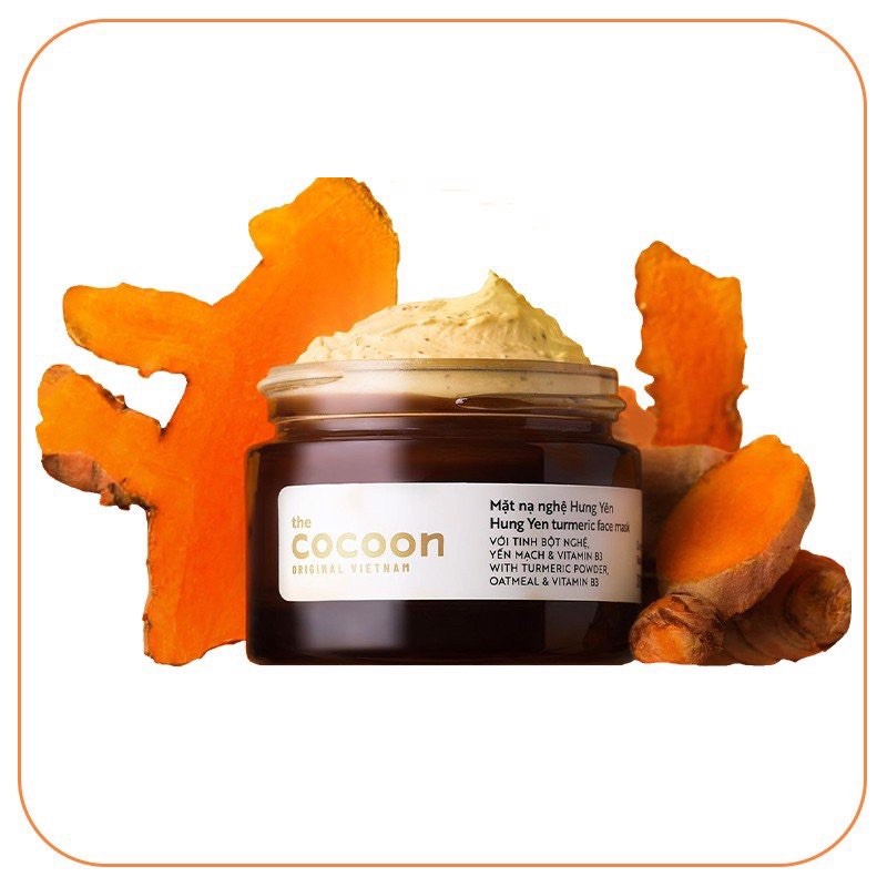 [HCM]Mặt nạ từ tinh bột nghệ Cocoon