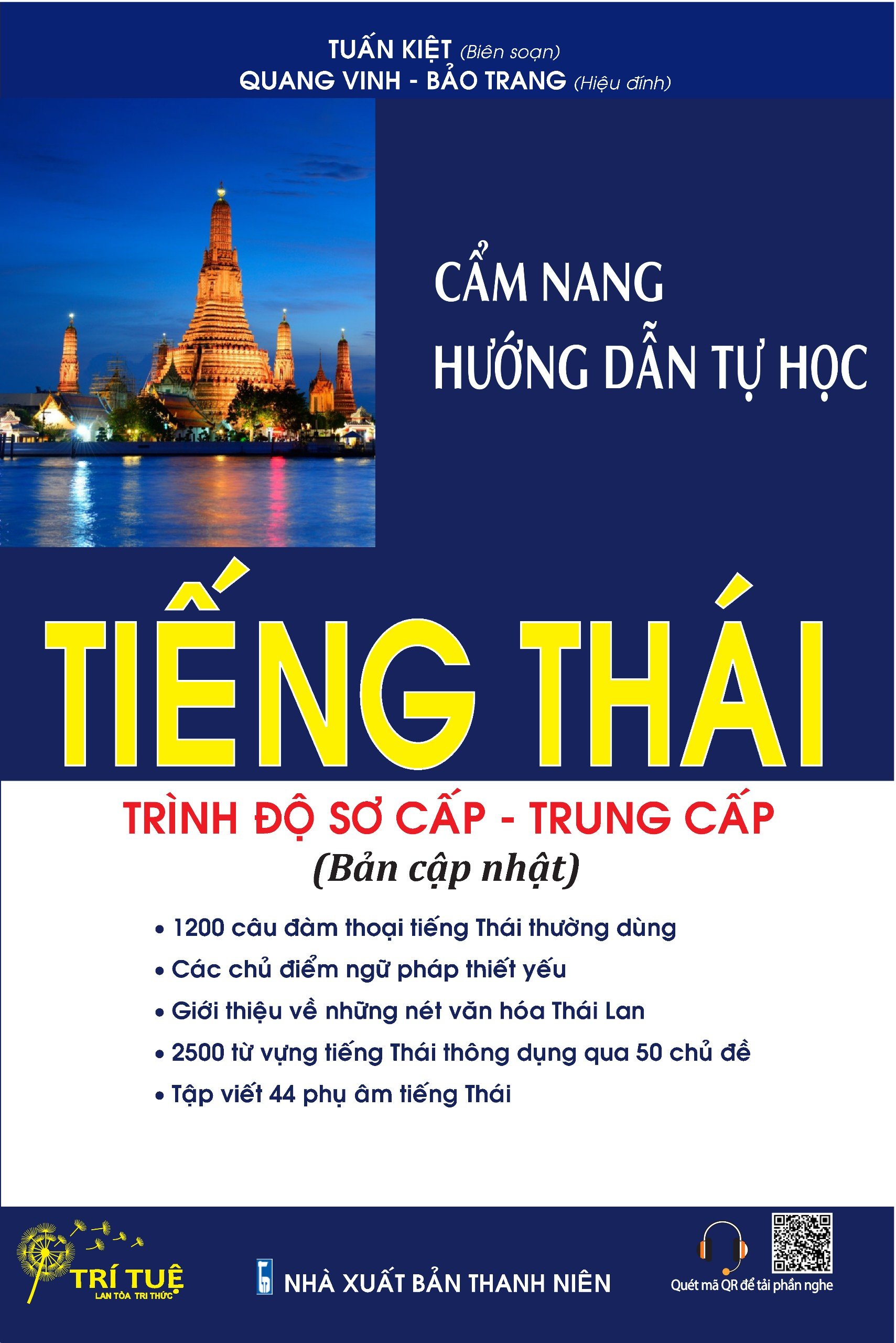 Sách - Cẩm nang hướng dẫn tự học tiếng Thái. Trình độ Sơ cấp - Trung cấp (Bản cập nhật)