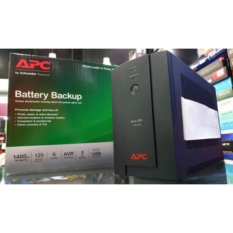 Bộ lưu điện ups apc bx1400u-ms like new chưa ắc quy