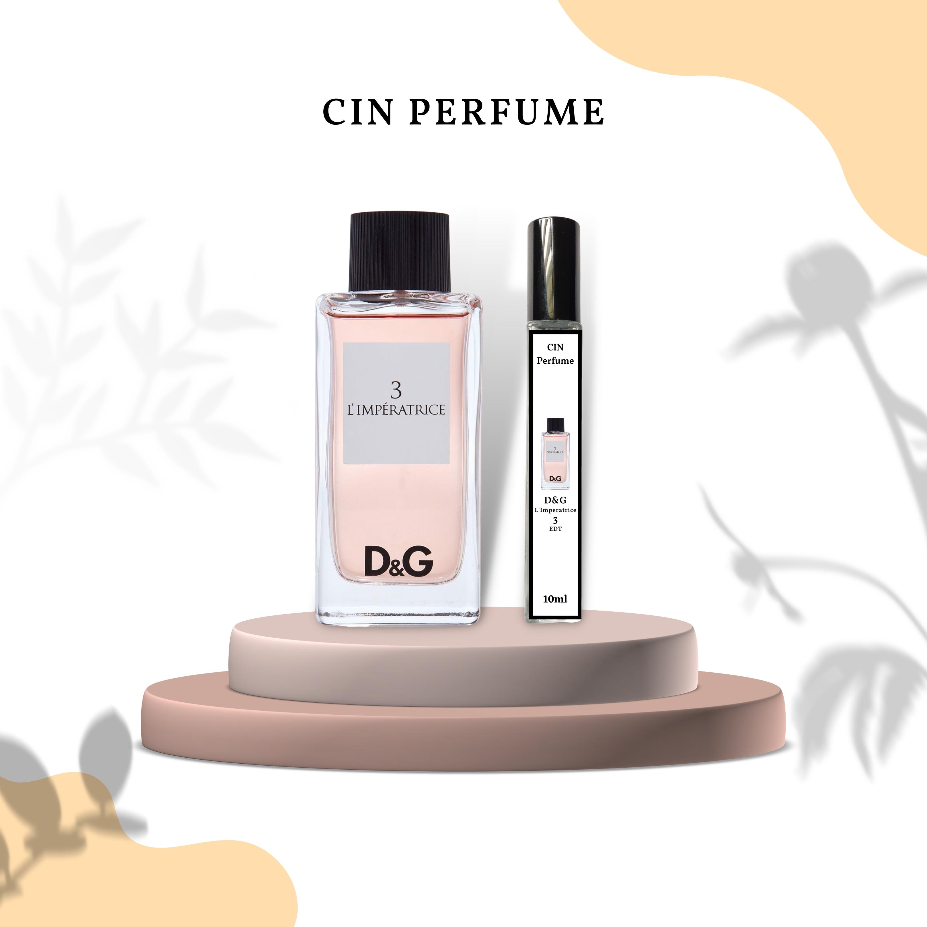 Nước hoa nữ d&g l’imperatrice 3 - chiết 5ml 10ml
