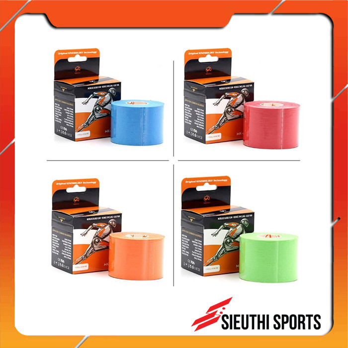 Băng Keo Thể Thao, Chống Trấn Thương - Băng Keo Vải Siêu Bền - Size XL: 5cm x 5m