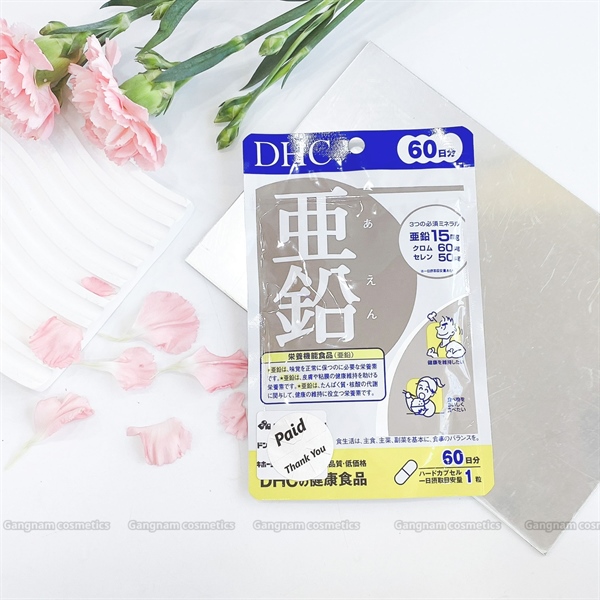Viên bổ sung kẽm DHC 60 viên