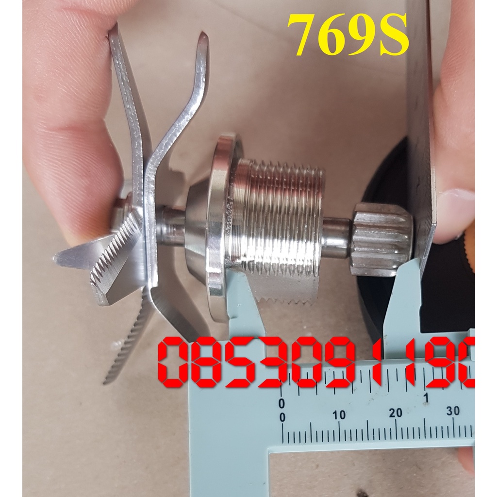 Phụ kiện máy làm sữa hạt Ranbem 769s - Lưỡi dao mẫu mới-giadunghanam