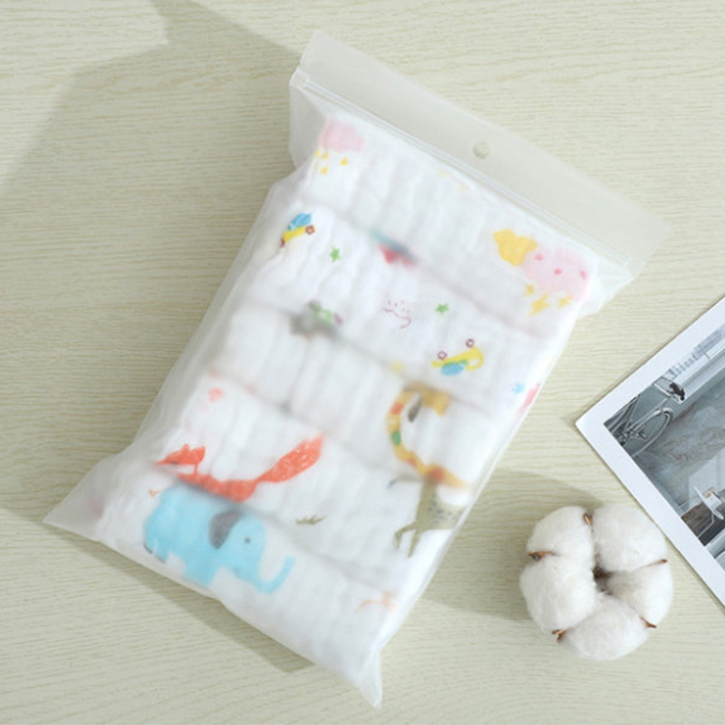 Set 5 khăn sữa Aden cho bé nhiều màu 30x30cm