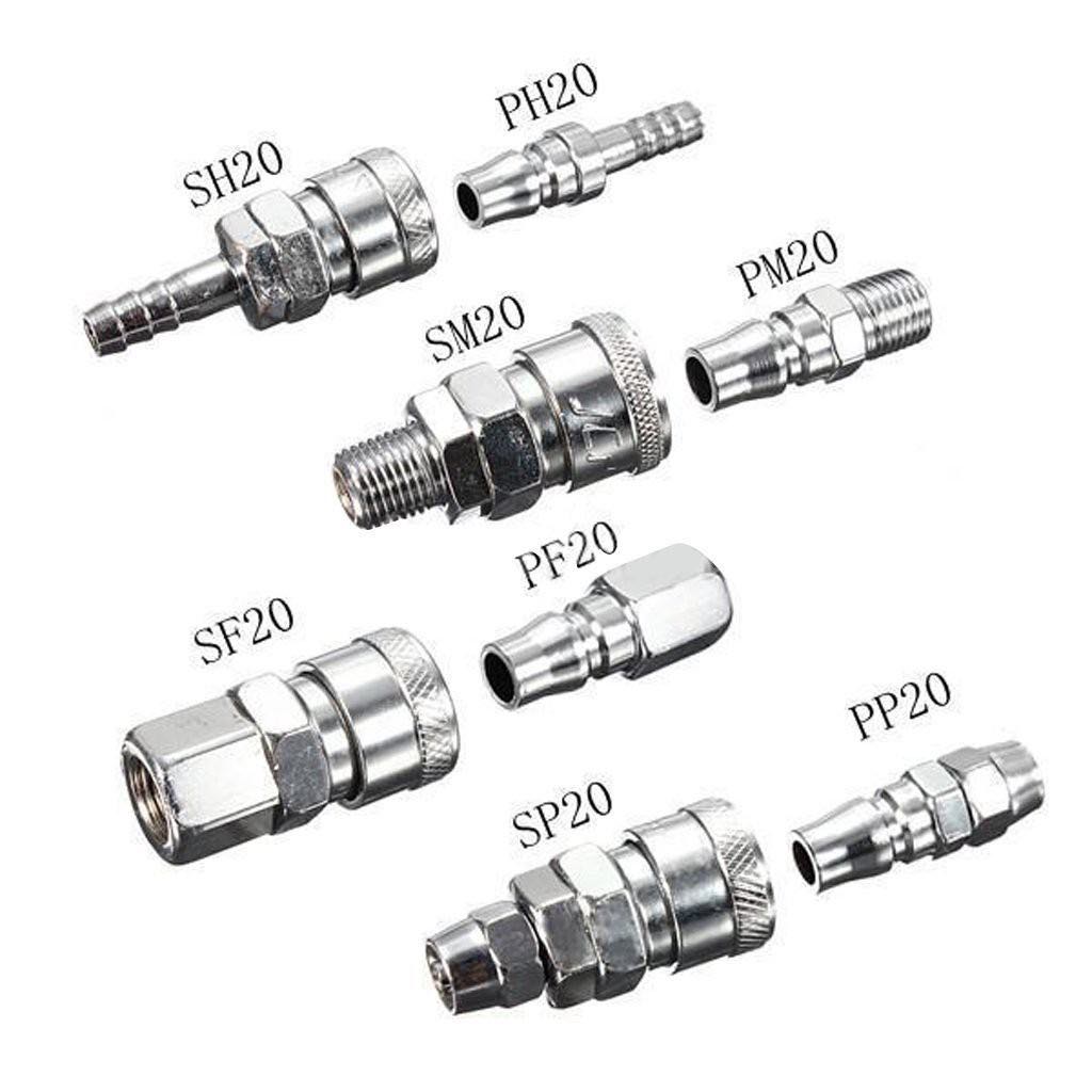 Đầu nối hơi nhanh đủ loại