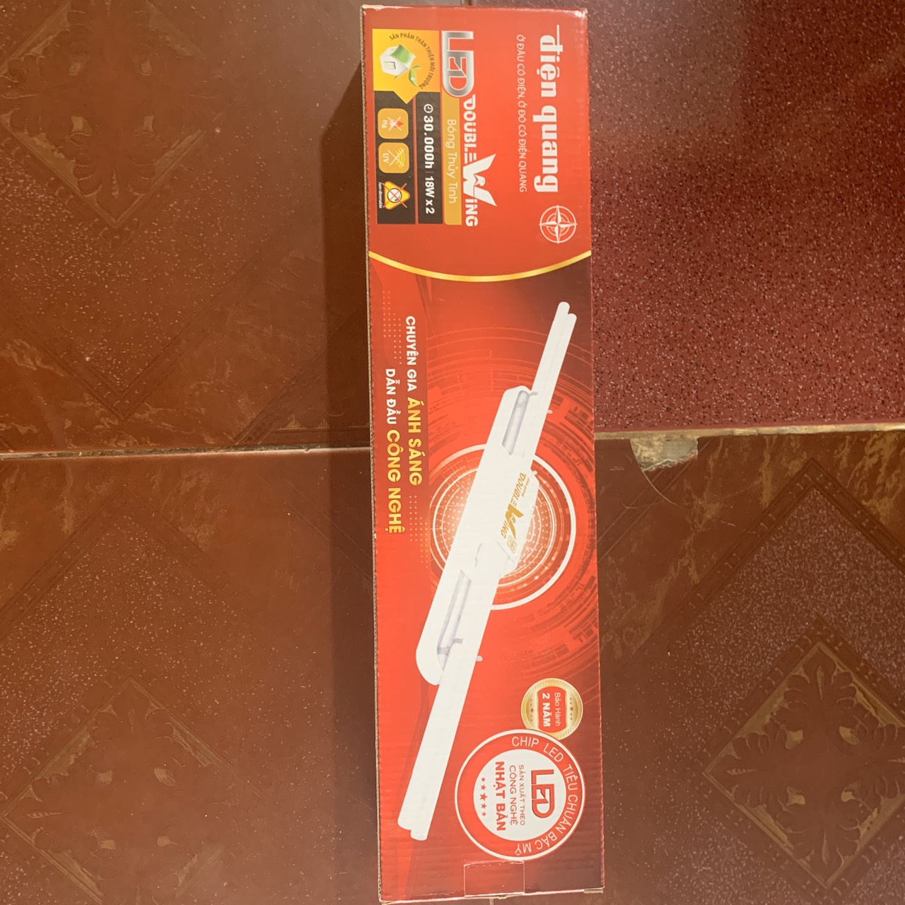 Bộ đèn led doublewing điện quang đq leddw01 36765