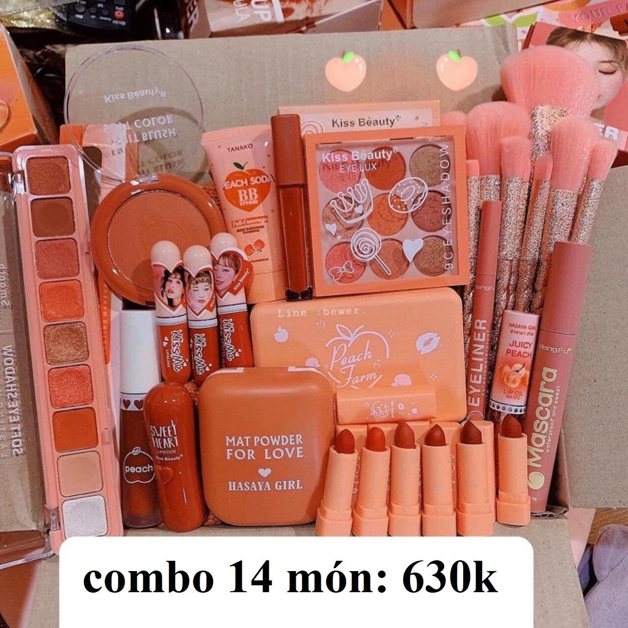 [HCM]SET TRANG ĐIỂM (COMBO TRANG ĐIỂM)  MỚI VỀ ĐẸP KHÔNG TƯỞNG GIÁ KHÔNG ĐÂU CÓ THỂ RẺ HƠN GỒM 14 MÓN