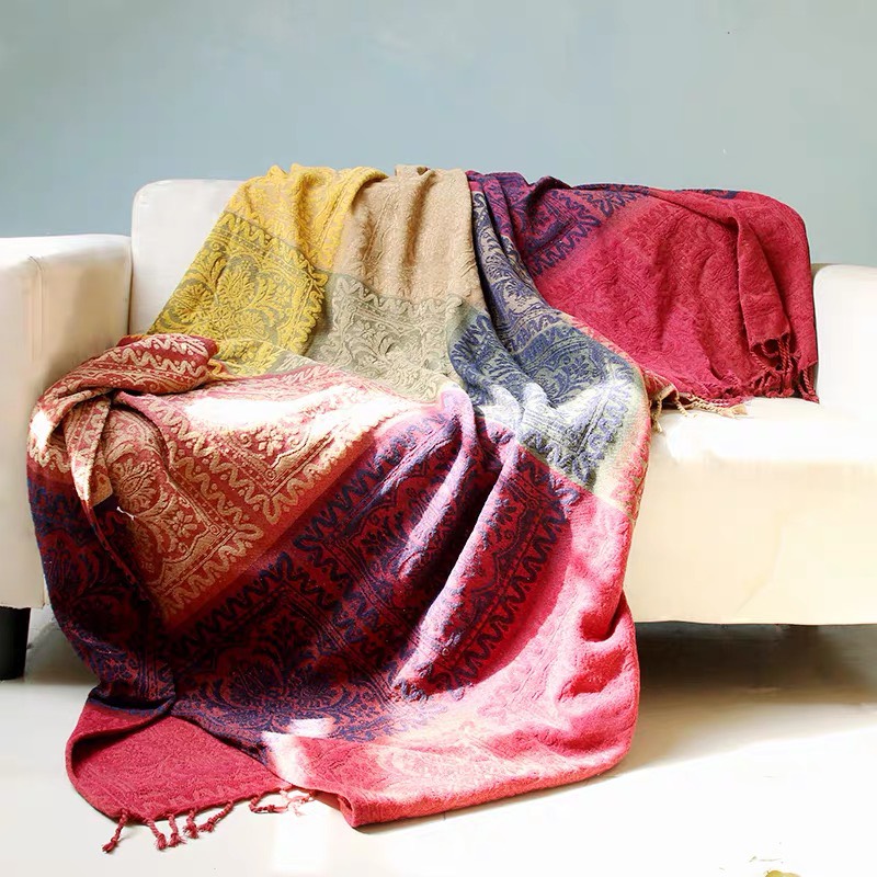 Thảm Vintage Nhập khẩu, Thảm sofa, thảm trải sàn trang trí 150cm x 190cm