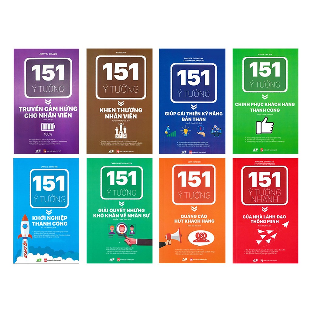 Sách - combo 151 ý tưởng nhà lãnh đạo cần biết