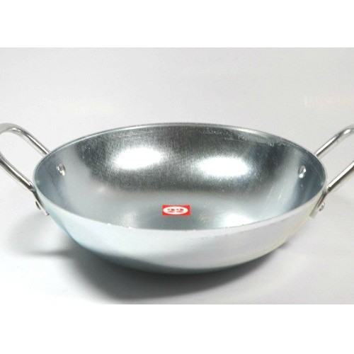 Chảo Nhôm Bầu 22cm, Chảo Chiên Xào Loại Tốt Siêu Bền Tiện Dụng Cho Nhà Bếp