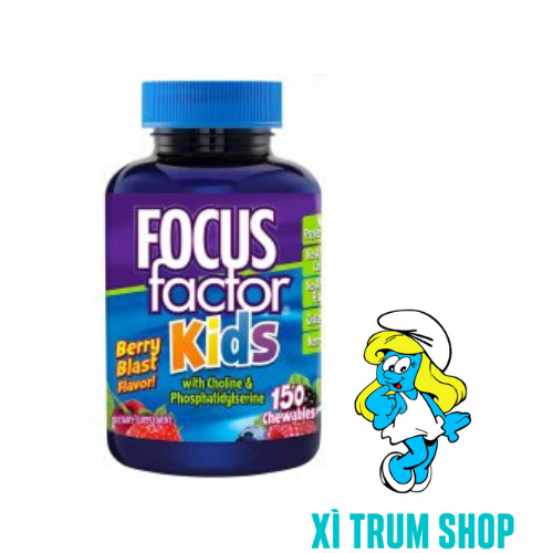 Kẹo fOCUS factor for Kids 150 viên 01/2024
