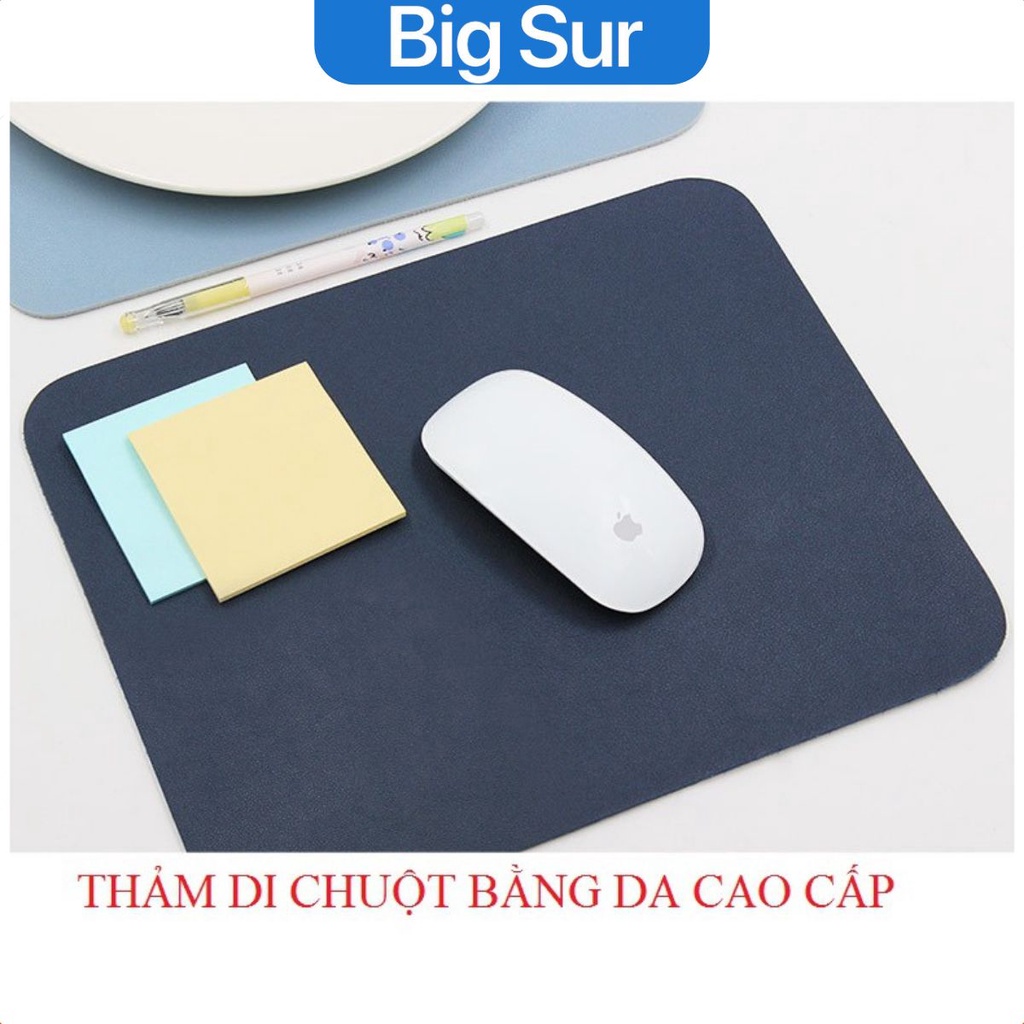 ️tấm lót chuột da size to cao cấp, chống nước, nhiều màu
