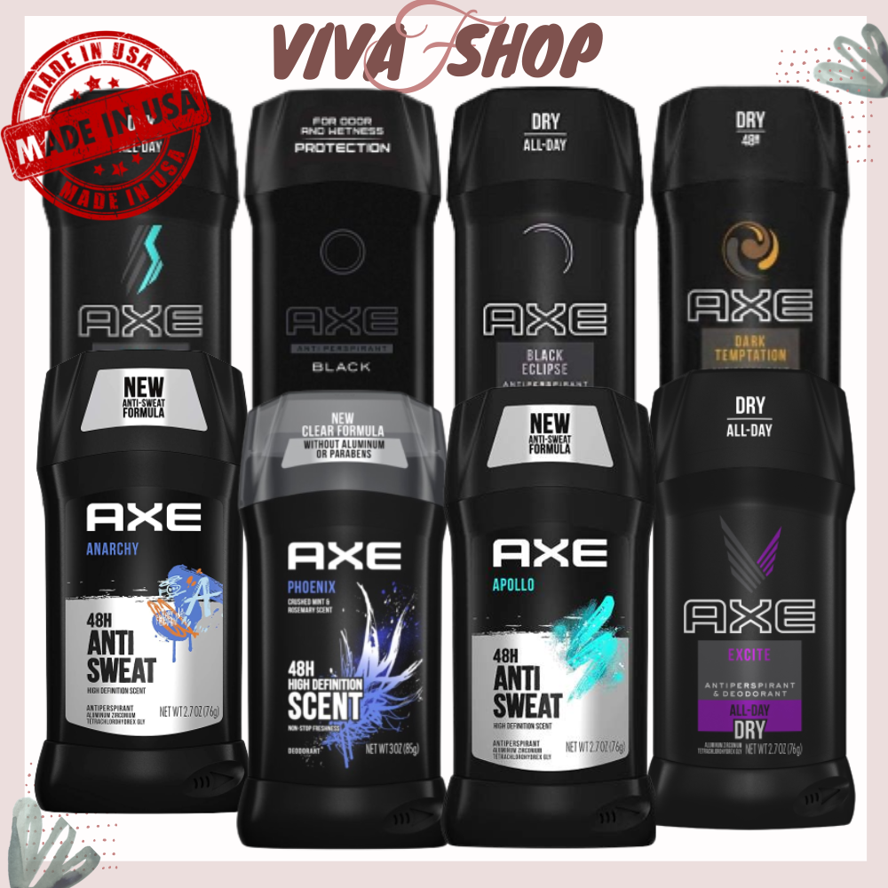 Lăn khử mùi nam Axe Apollo| Phoenix 76g/85g Sáp lăn nách nam