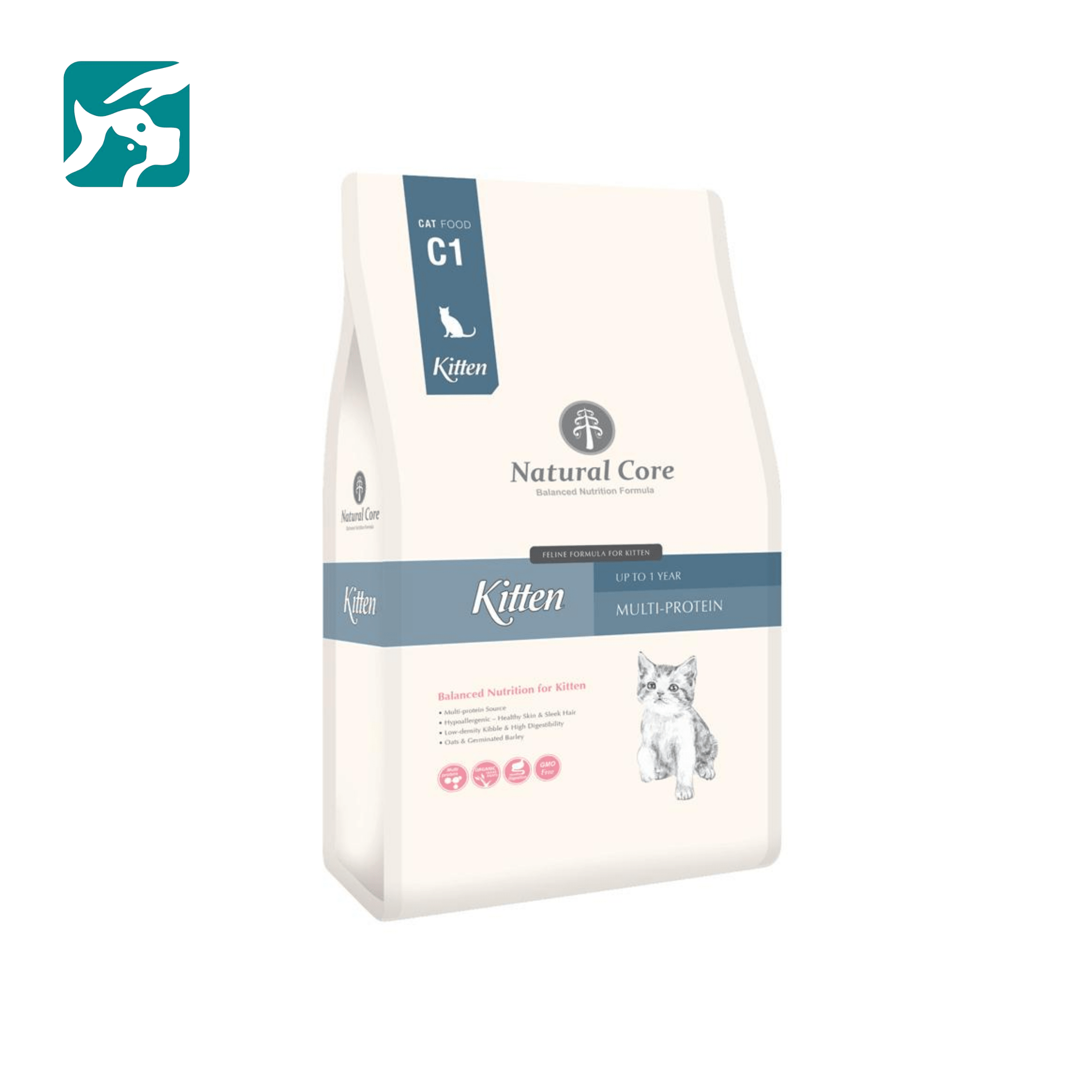 Thức ăn hữu cơ Natural Core HQ cho mèo con 400Gam