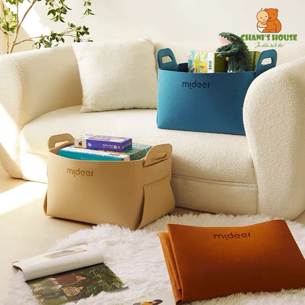 Túi đựng đồ chơi mideer sức chứa lớn, có thể gấp gọn