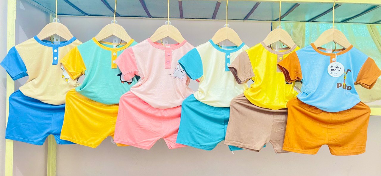 BỘ THUN LẠNH CHO BÉ ĐI HỌC IN HÌNH THÚ (6-15KG)
