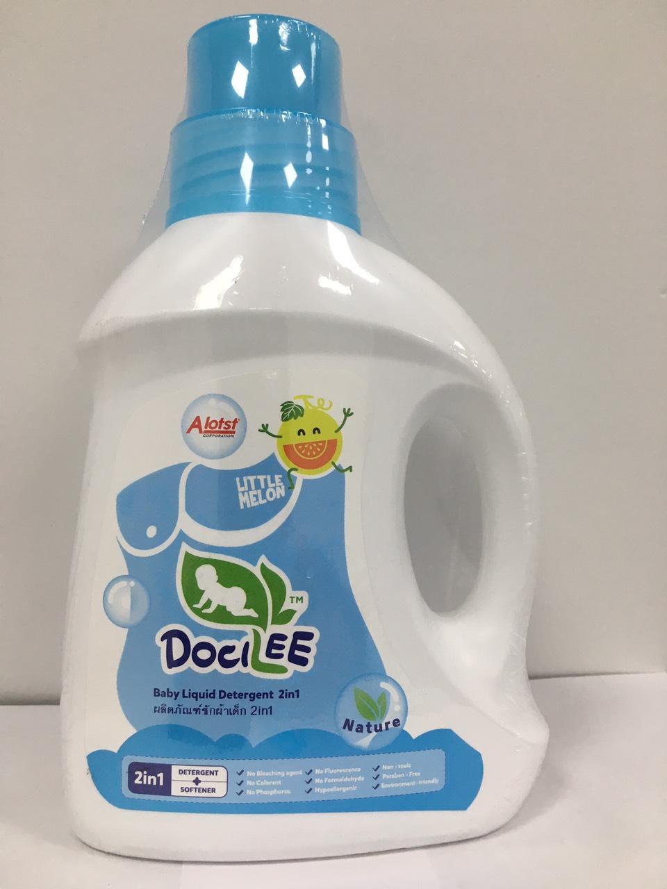 Nước giặt xả quần áo Docilee Little Melon 1000ml