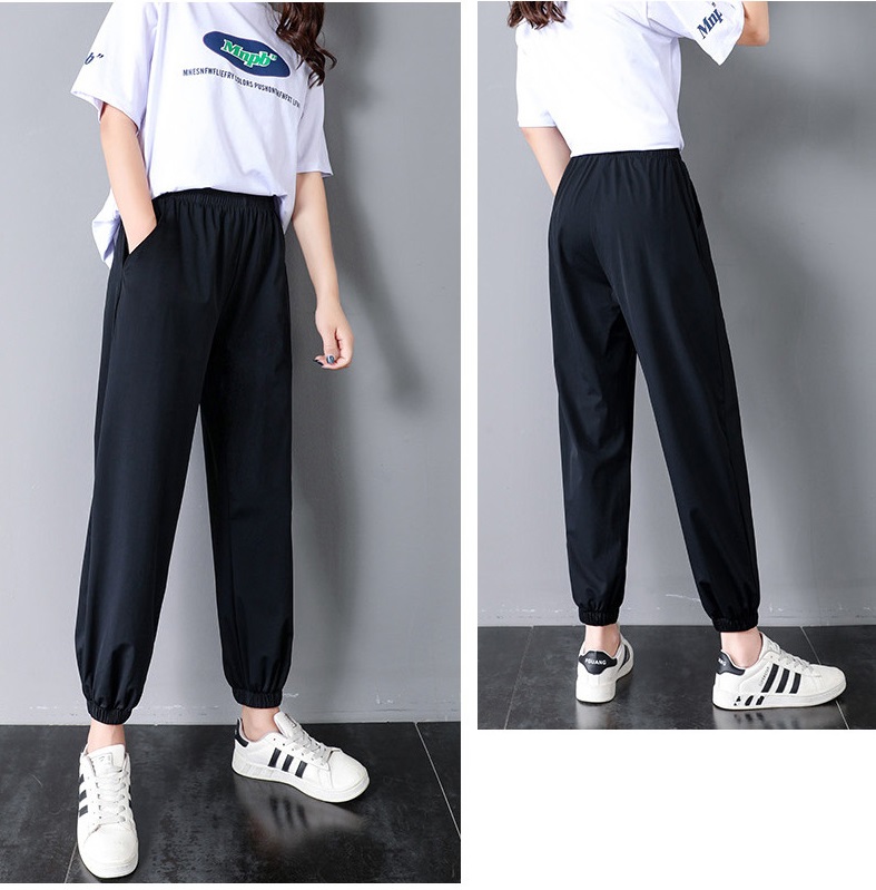 Quần dài bó ống alibaba, quần baggy ống túm Ulzzang phong cách Hàn Quốc qt29