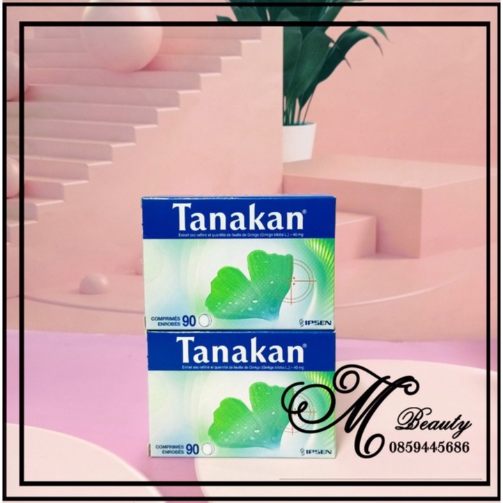 Viên uống bổ não Tanakan 90 viên - hàng nội địa Pháp