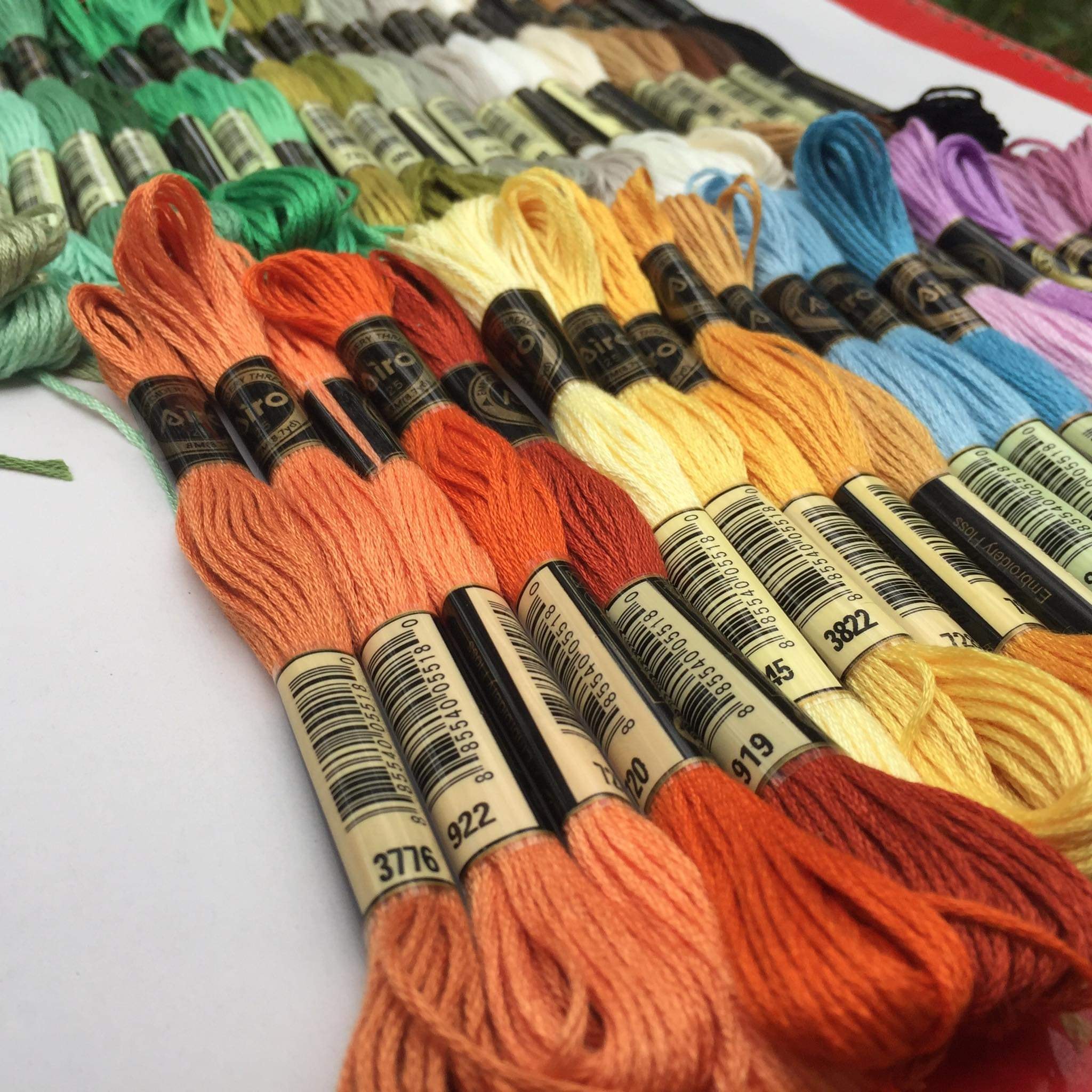 Set chỉ thêu cotton 20 tép hãng Airo - LỘC Homeis