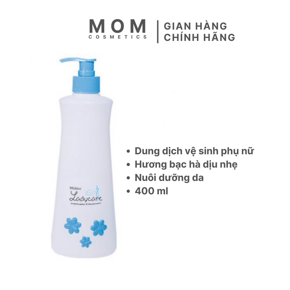 Dung dịch vệ sinh phụ nữ mistine ladycare thái lan 400 ml
