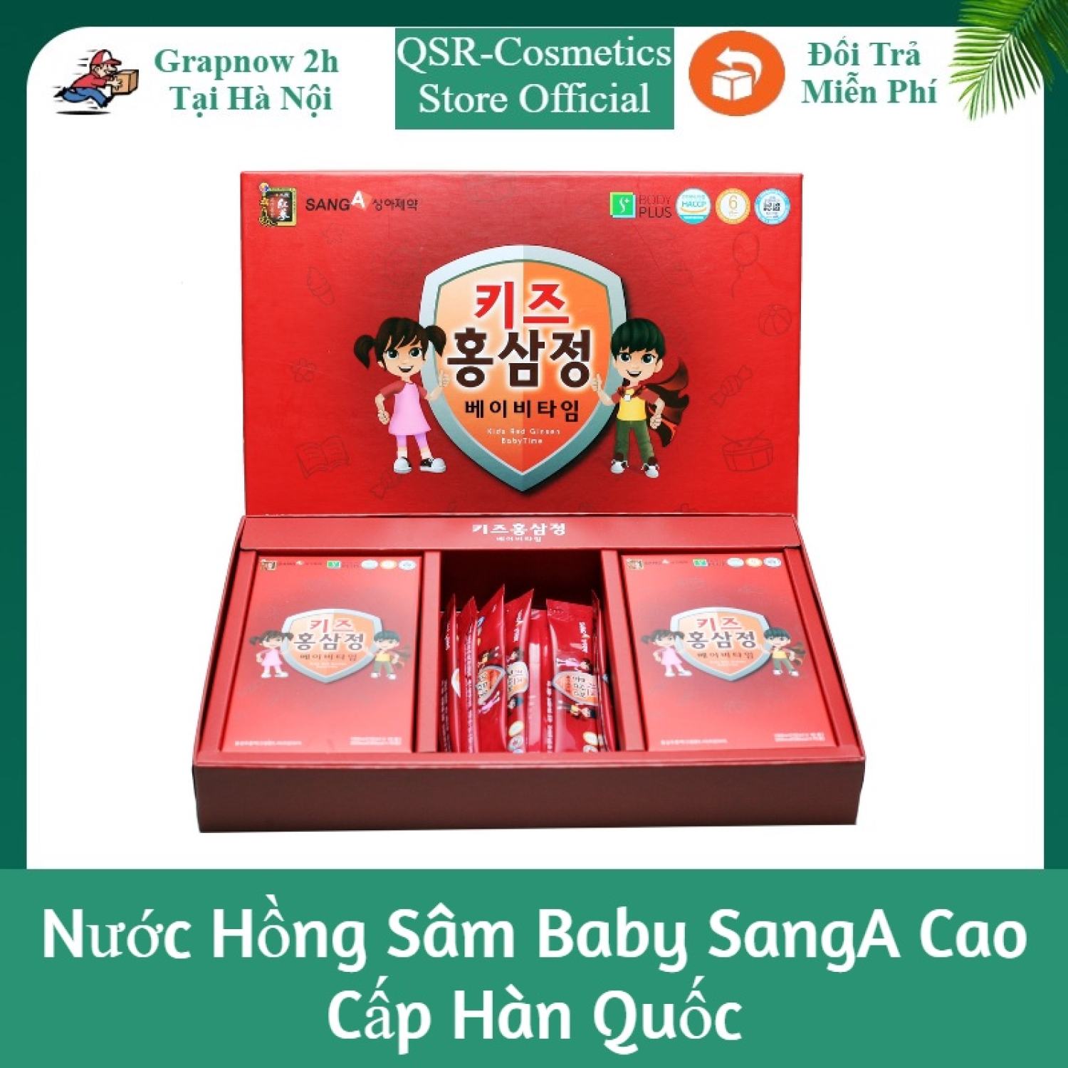 Nước hồng sâm Baby SangA Hàn Quốc 30 gói