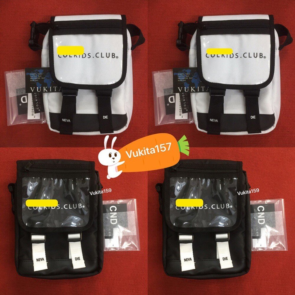 [HCM]Túi đeo chéo Colkids vải - Full Tag + Giấy thơm