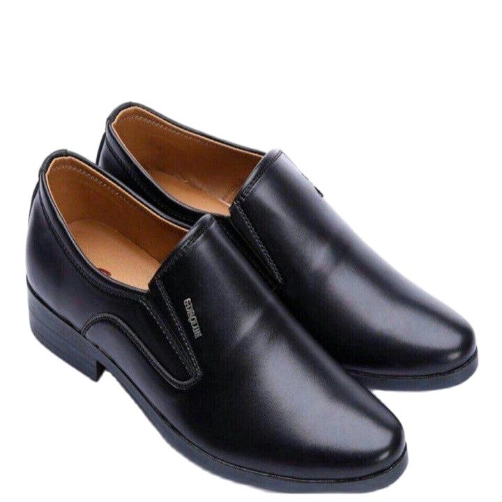 Giày Tây Nam AROTI Dáng Lười Chất Da Đẹp , Đế Khâu Siêu Bền,Đi Cự Êm Chân Form Mọi Công Sở Lịch Lãm,Sang Trọng, Màu Đen- M519-lzd9