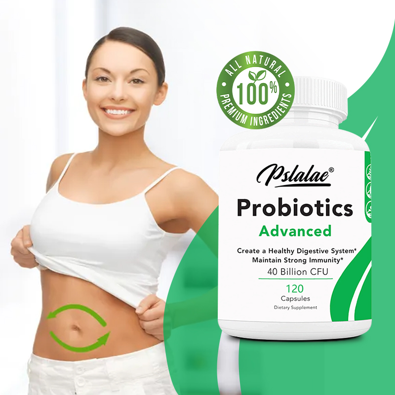 Probiotics Premium Supplement 40 Billion Colonies Supports a Healthy