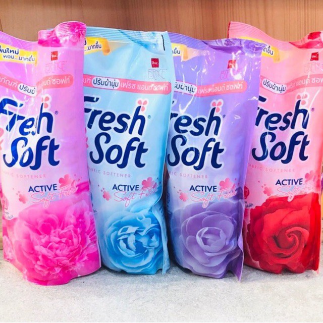 Fabric softener freshsoft 600ml Thailand super fragrant saving