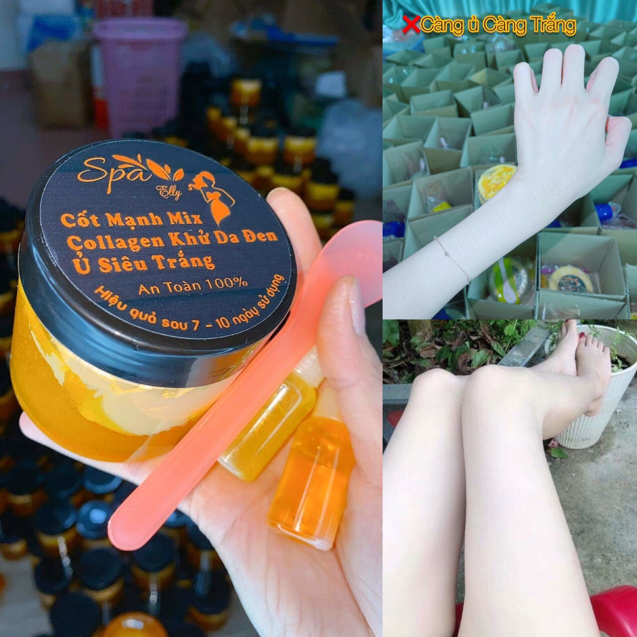 HCM]SIÊU HÓT- KEM BODY CỐT THÁI-Kem dưỡng trắng toàn thân body cốt trắng từ phôi kem mặt an toàn hiệu quả cho da chai lì Thanh Thanh hũ 220gr