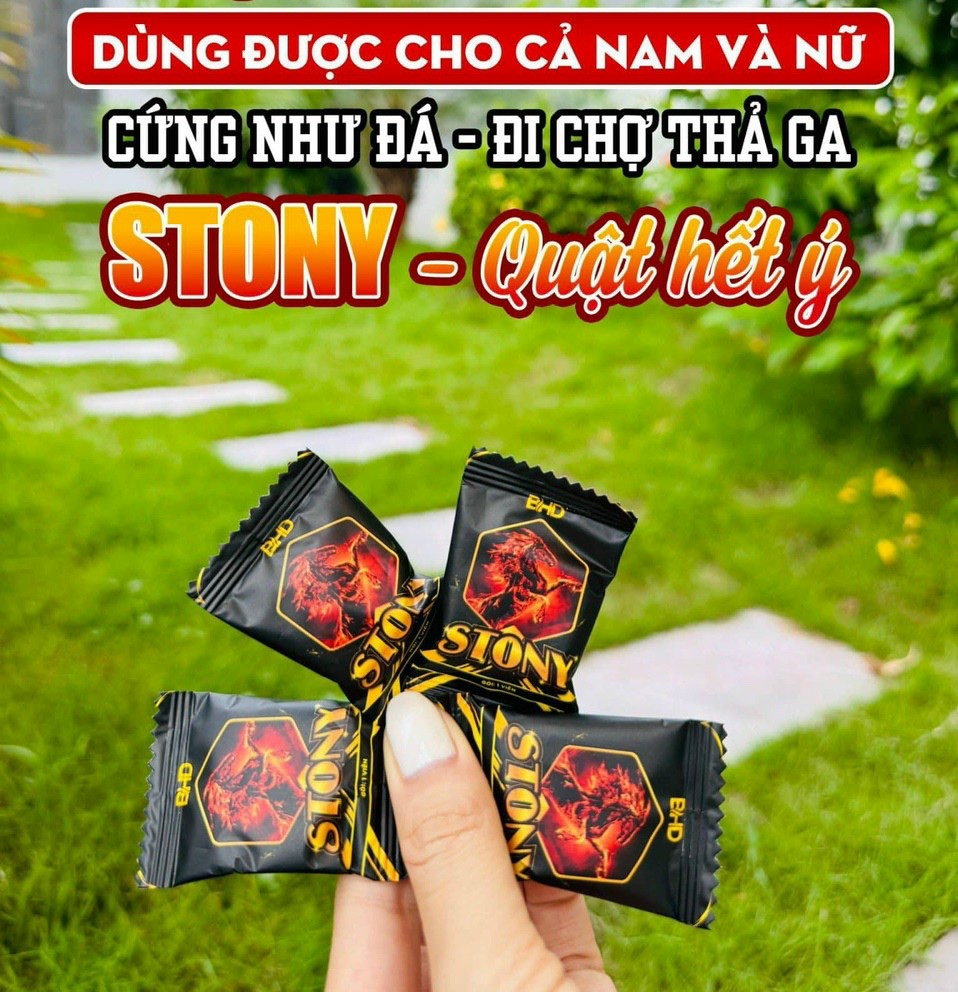 Kẹo Đổi Gió Stony - Kéo Dài Thời Gian Quan Hệ