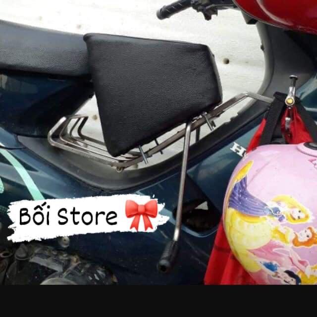 GHẾ NỆM NGỒI XE SỐ CÓ GÁC CHÂN CHO BÉ