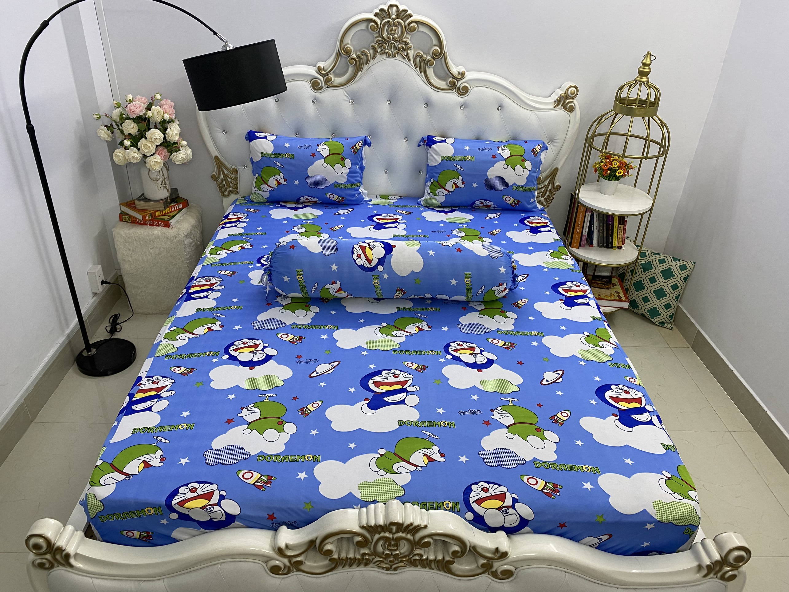 Bộ drap bộ drap thun hàn quốc mát lạnh bst hè thu