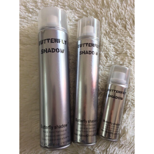 [600ml ]Keo xịt tóc Buttrefly Shadow
