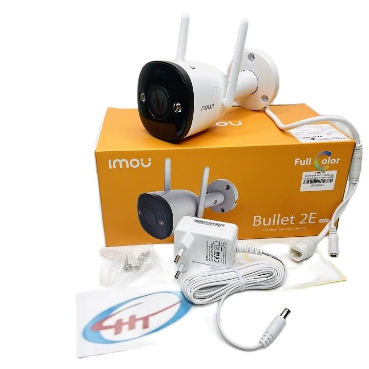 Camera IP IMOU Bullet 2E ngoài trời IPC-F42FP 4MP 4K (Có Mic Led Full Color)