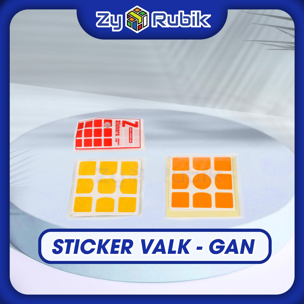 Phụ Kiện Rubik - Sticker Rubik 3x3 - Gan
