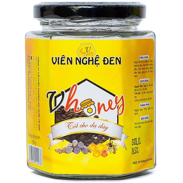 Viên nghệ đen VHoney