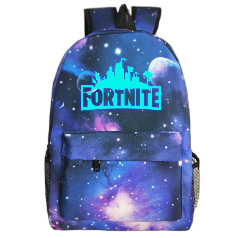 [HCM]Balo đi học dạ quang hot trend Fortnite - Họa tiết độc đáo (galaxy2)