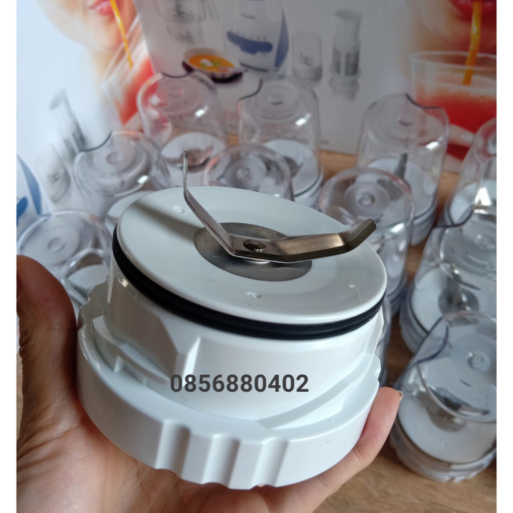 Phụ kiện máy xay philips dao 2 lưỡi hr2115, hr2116, hr2118