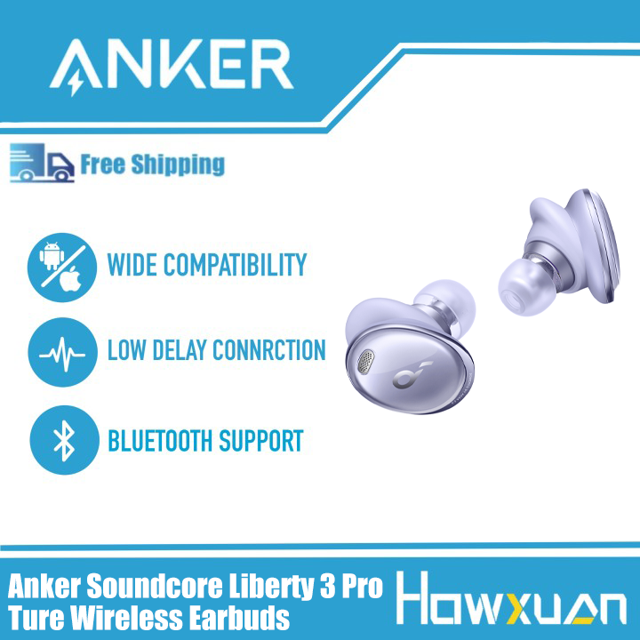 Soundcore by Anker Liberty 3 Pro Cancelling Earbuds
