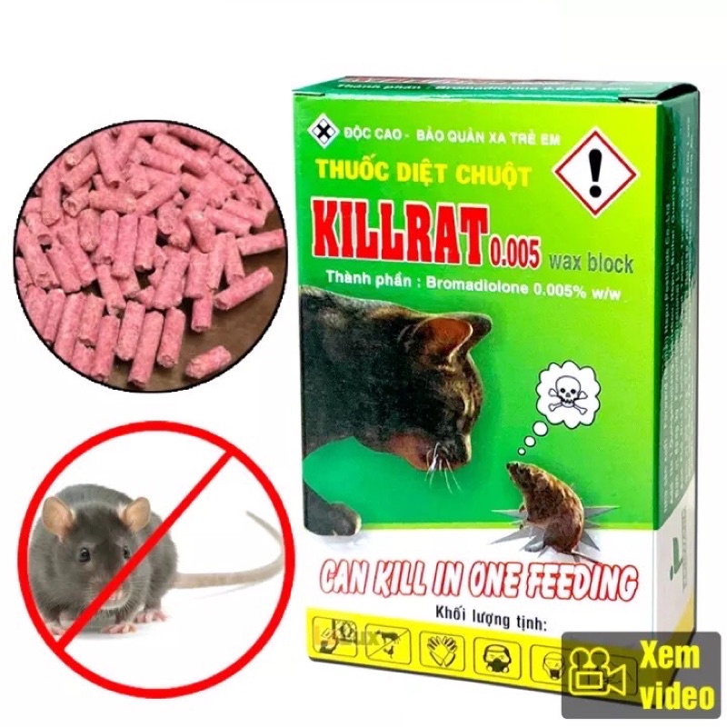 Thuốc diệt chuột killrat 0.005%