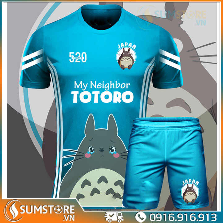 [HCM]Đồ Thể Thao Kute Dễ Thương - Áo Đá Banh Totoro Cực Chất