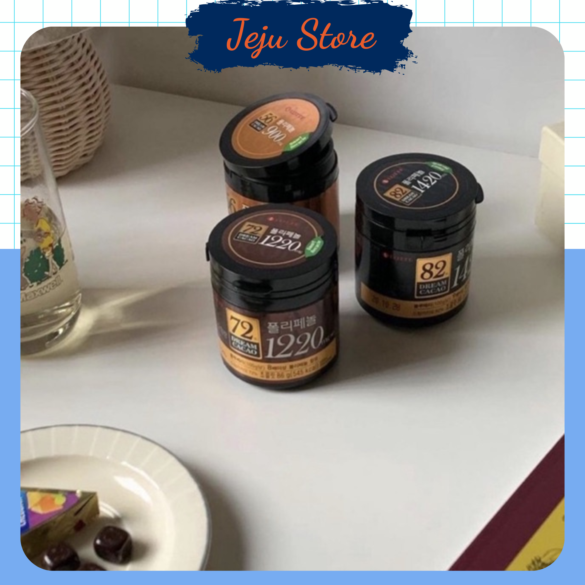 Dream cacao lotte - socola đen hàn quốc trong phim hospital playlist