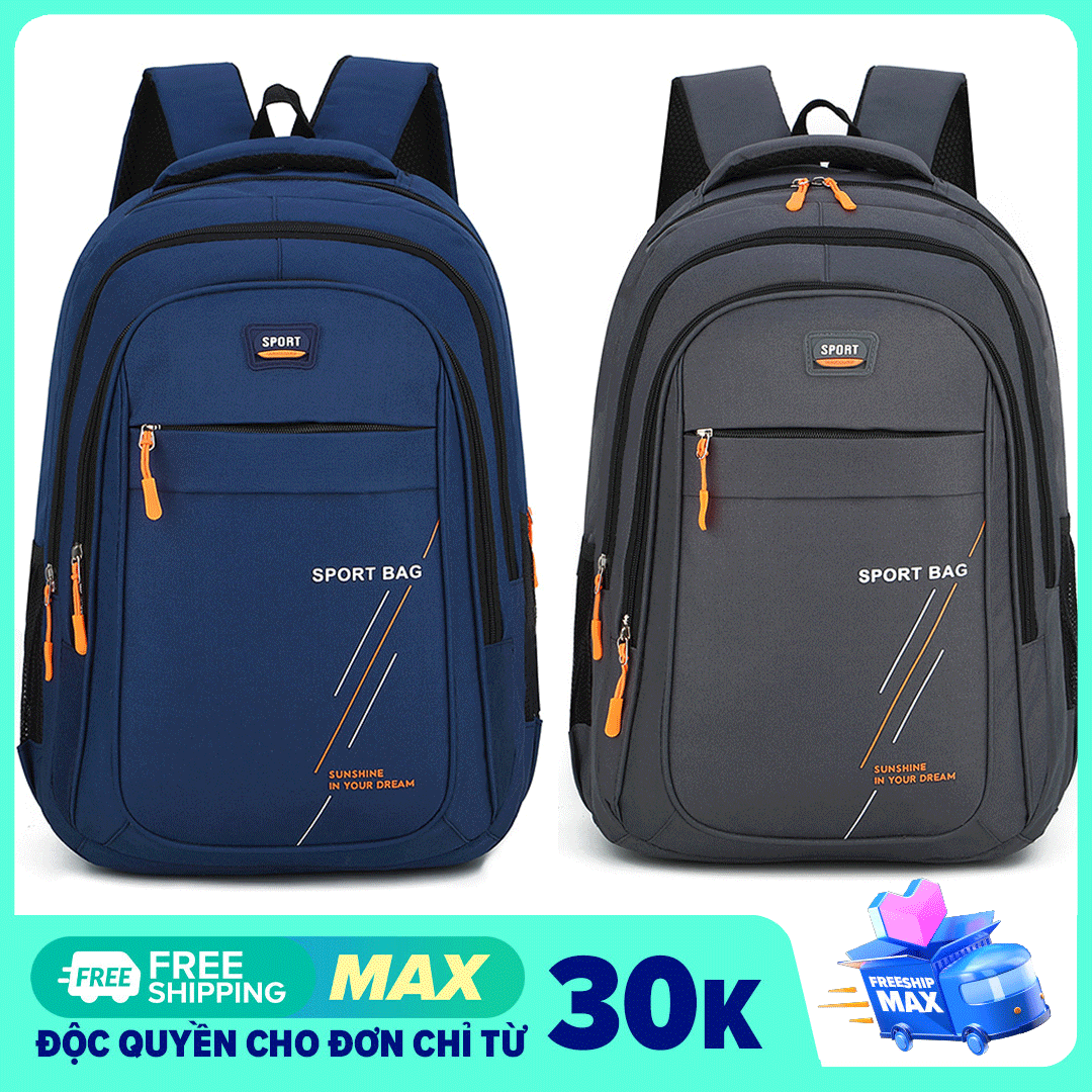 [CAO CẤP] Balo Laptop SPORT Nam Nữ Thời Trang chất liệu cao cấp,có nhiều ngăn chứa được laptop 17 inch, Túi ba lô nhiều ngăn đựng máy tính, đi học, đi làm thời trang